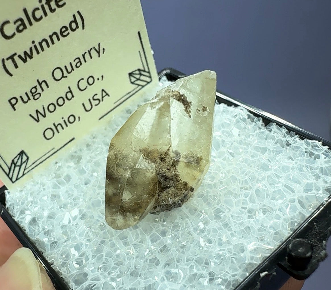 Calcite twin (classic USA locality)