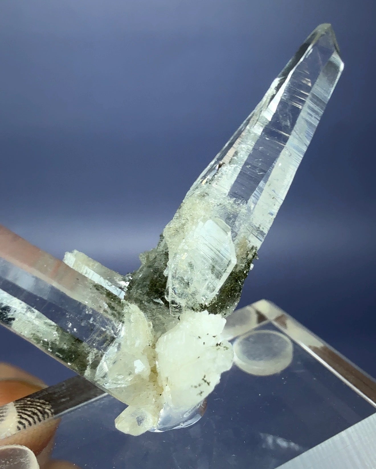 Himayayan Quartz (Tessin habit + tabular)