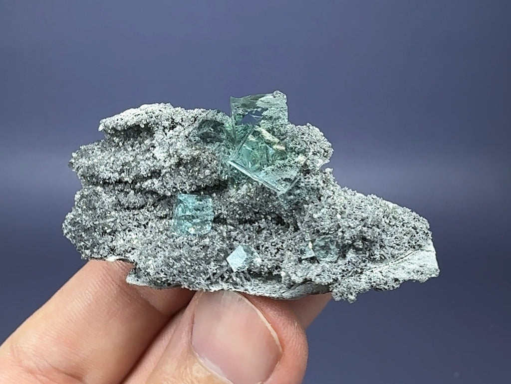Auction Win: Fluorite on Quartz (glassy)