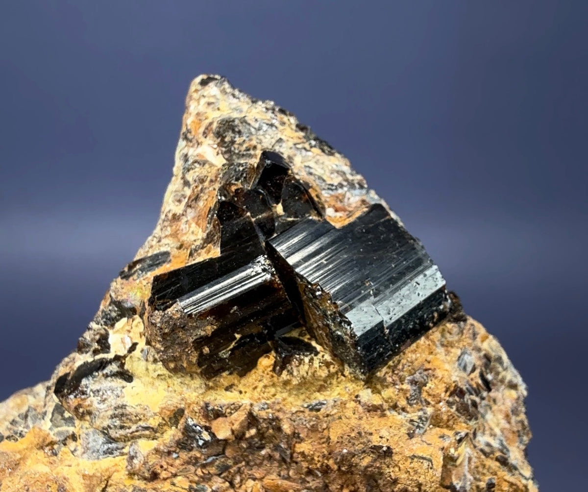 Auction Win: Black Vesuvianite (rare)
