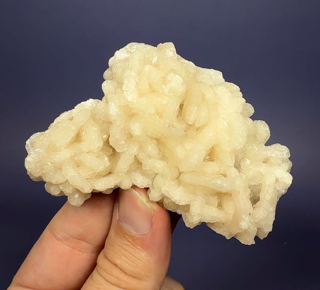 Auction Win: Calcite on Calcite (two habits & fluorescent!)