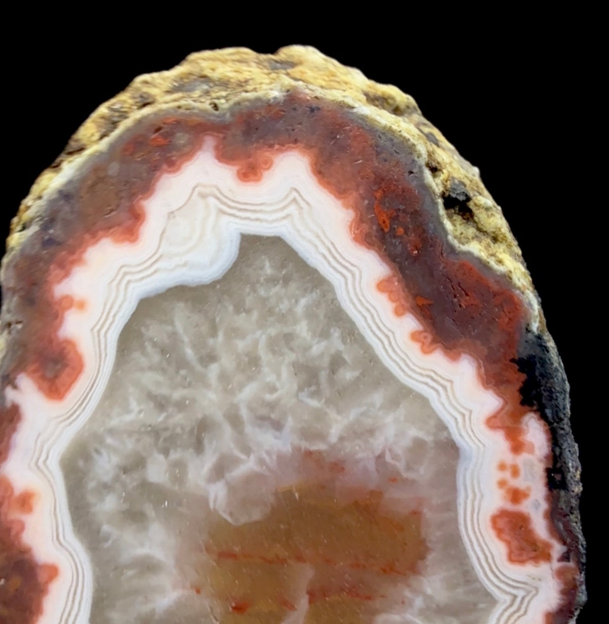Auction Win: Red Plume Carnelian Agate