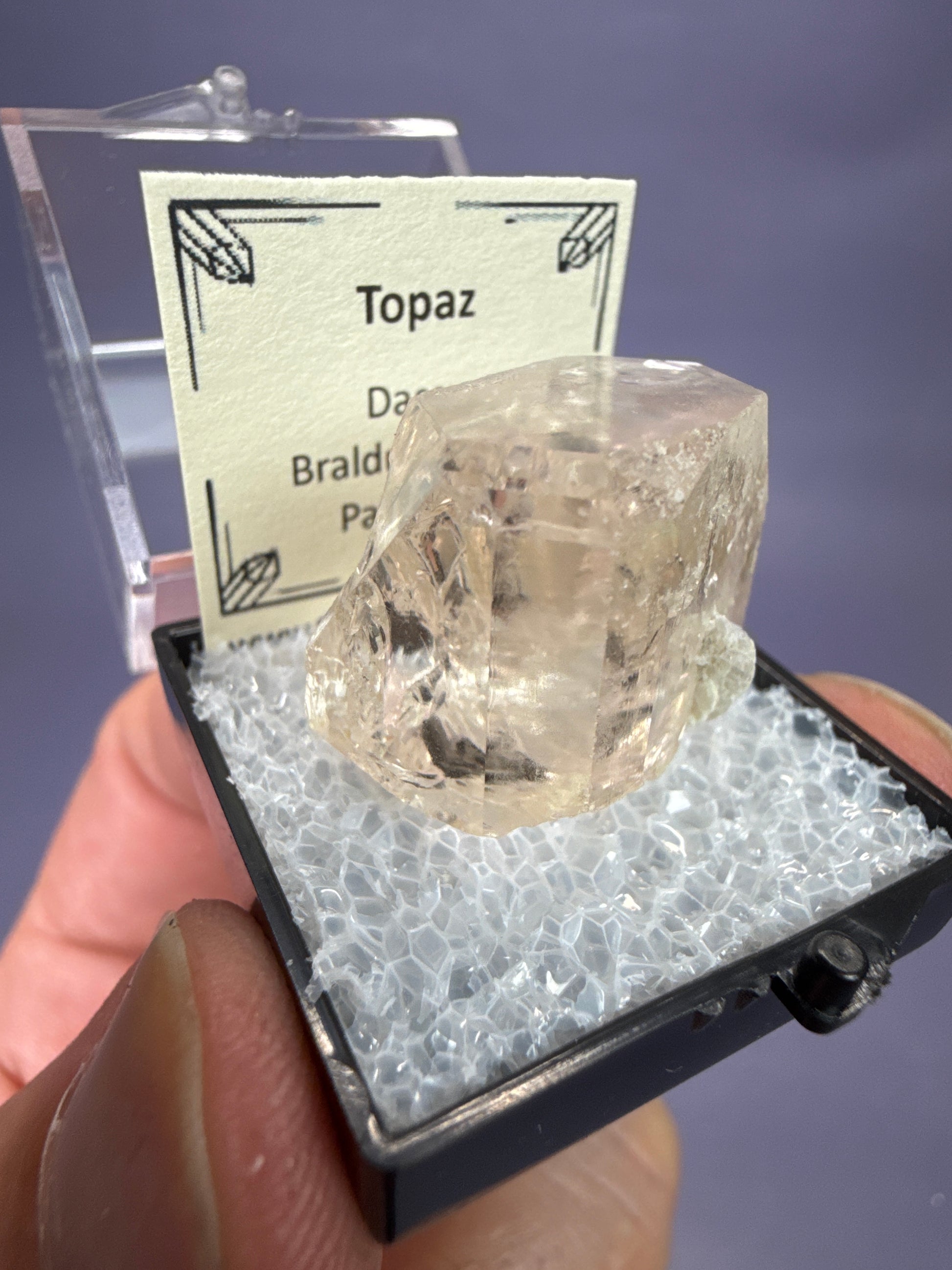 Auction Win: ‘Champagne’ Topaz