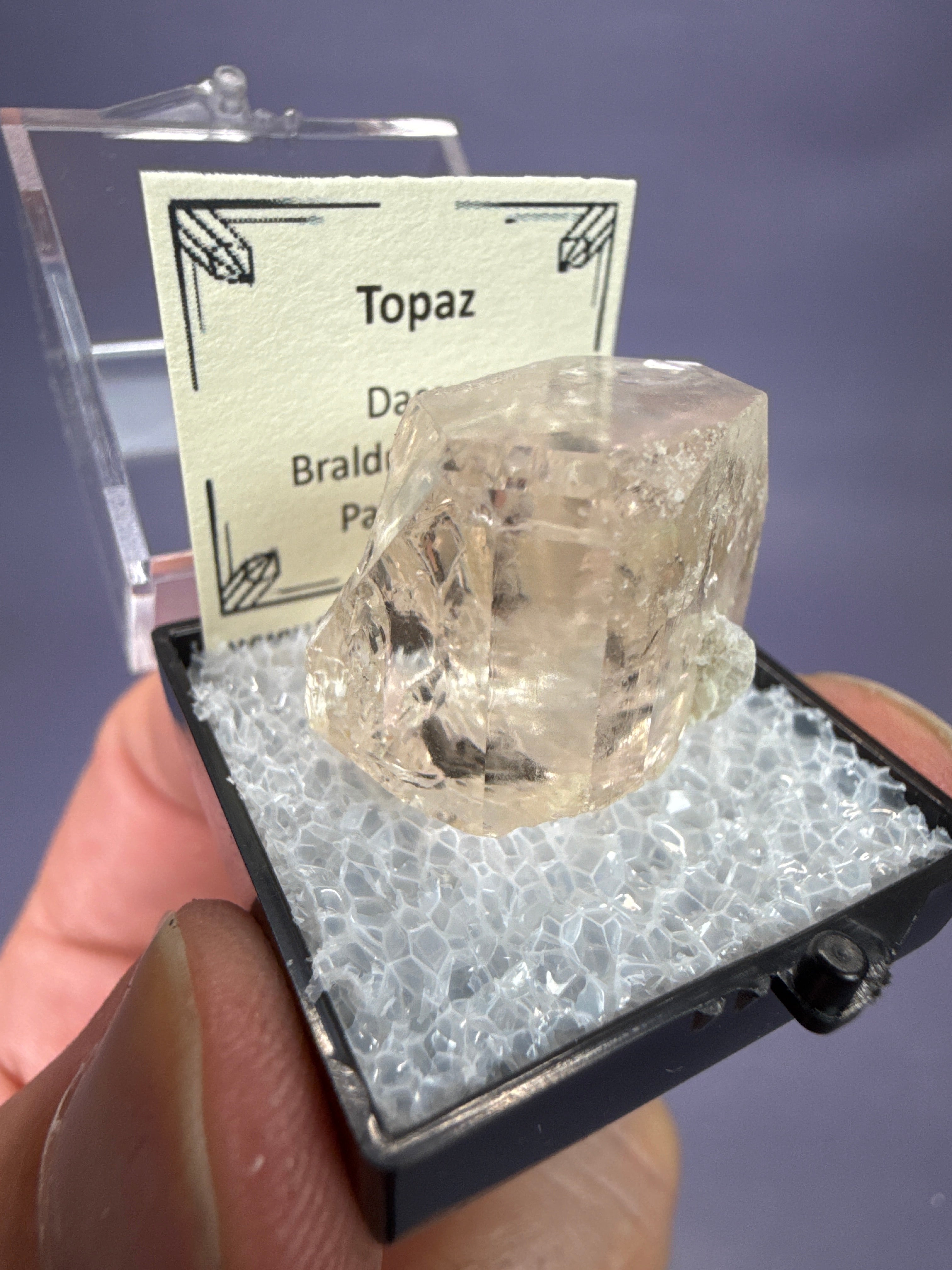 Auction Win: ‘Champagne’ Topaz