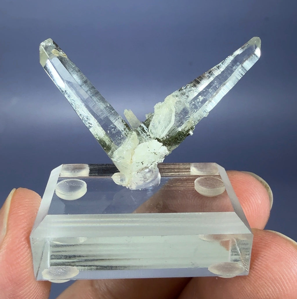Himayayan Quartz (Tessin habit + tabular)