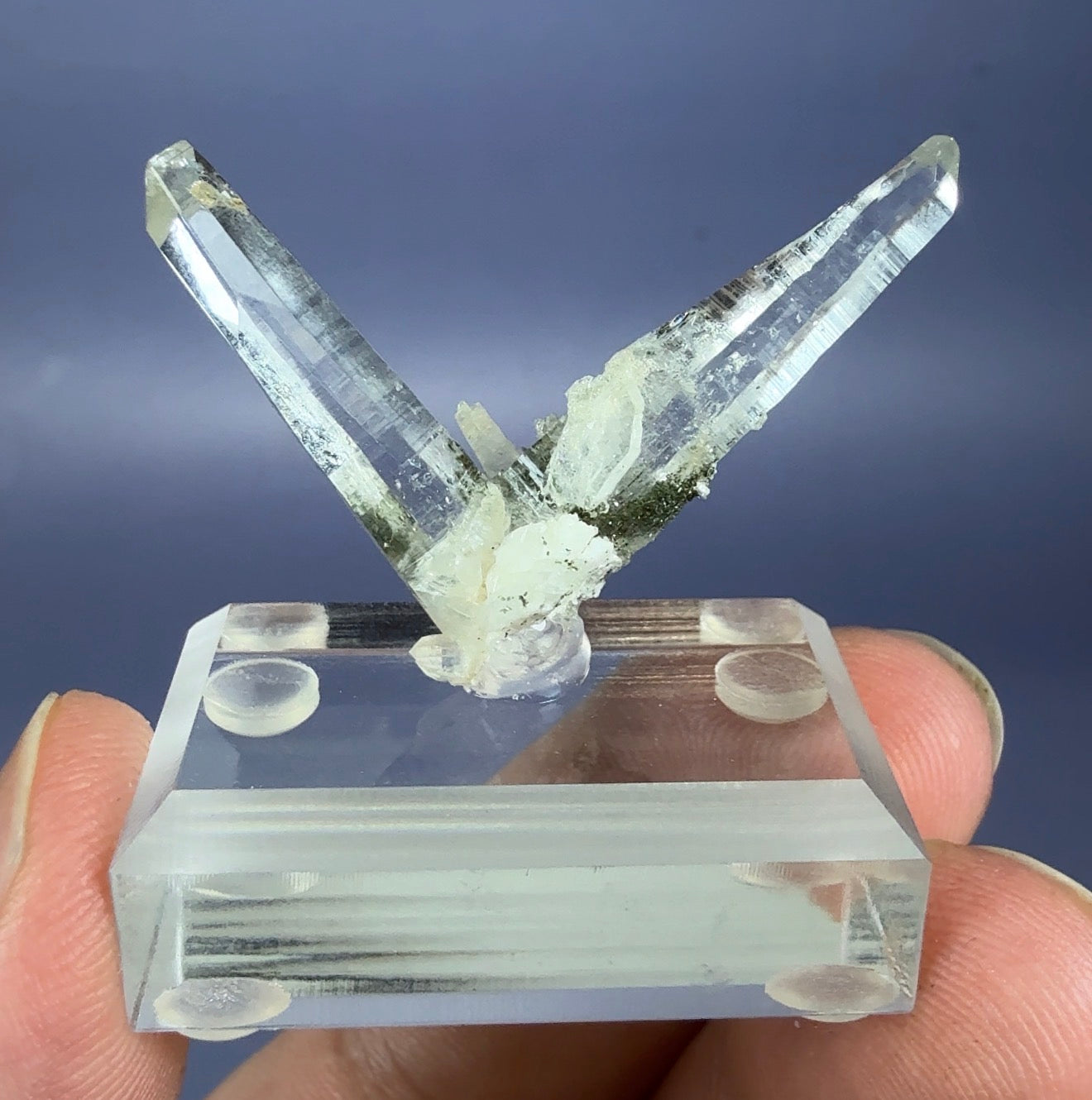 Himayayan Quartz (Tessin habit + tabular)