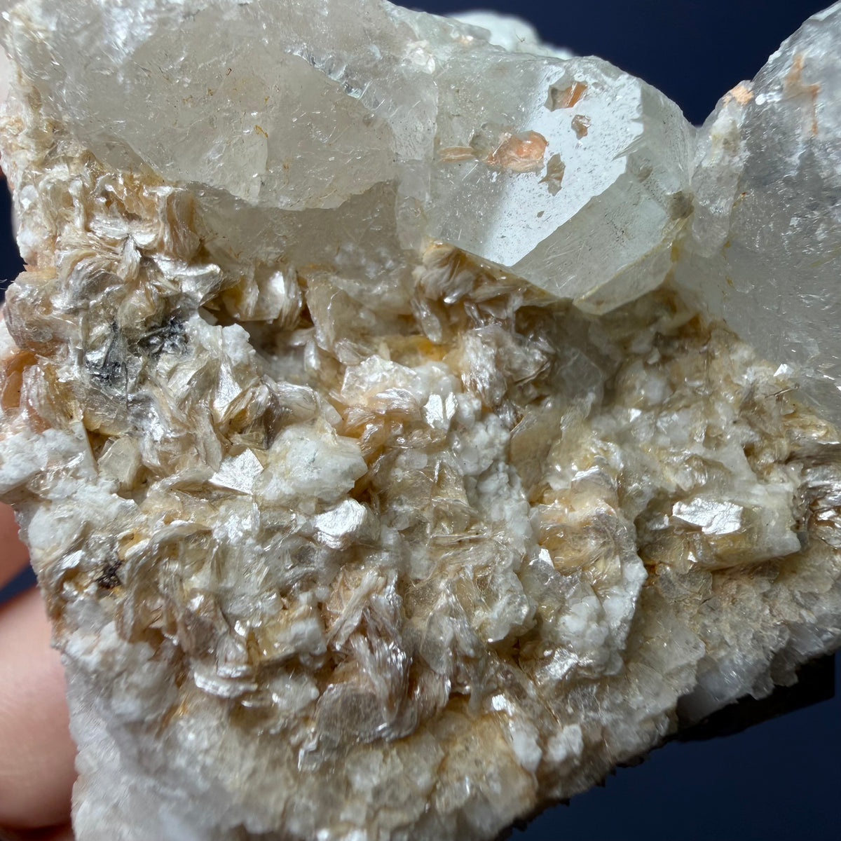 Auction Win: Beryl (Goshenite-Aquamarine) with Quartz and Muscovite