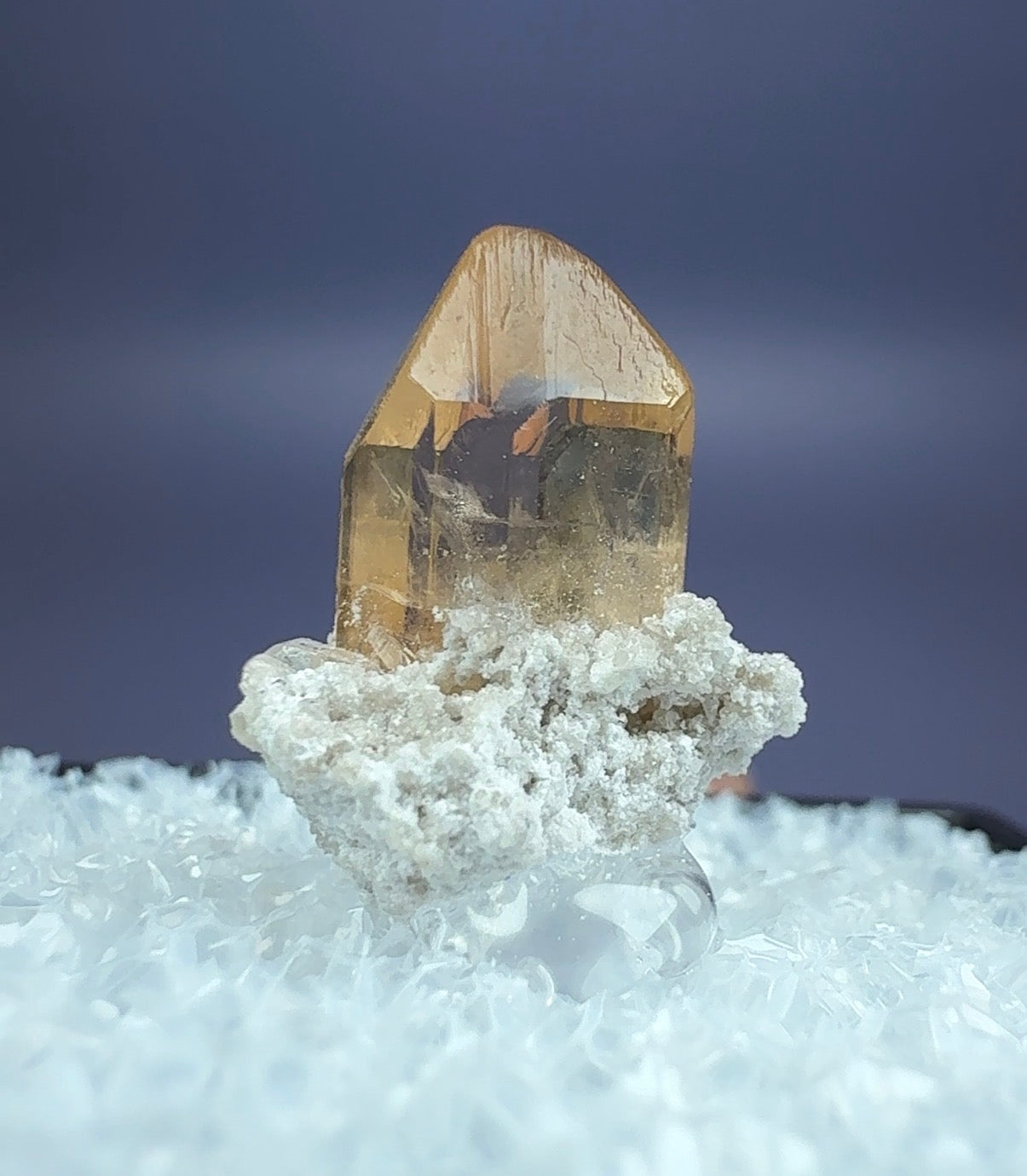 Auction Win: ‘Sherry’ Topaz (great color and clarity)
