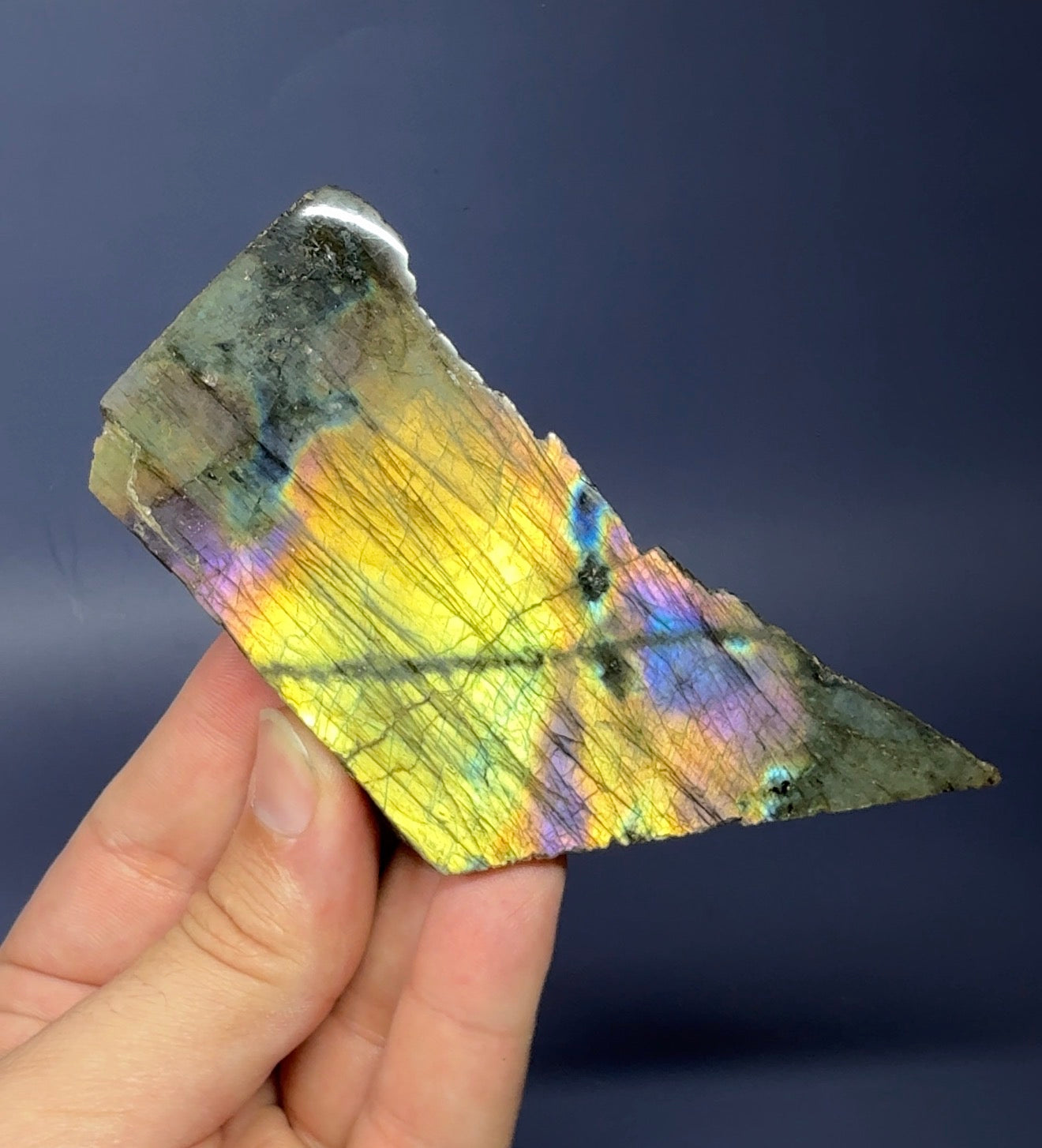 Auction Win: Labradorite (purple flash)