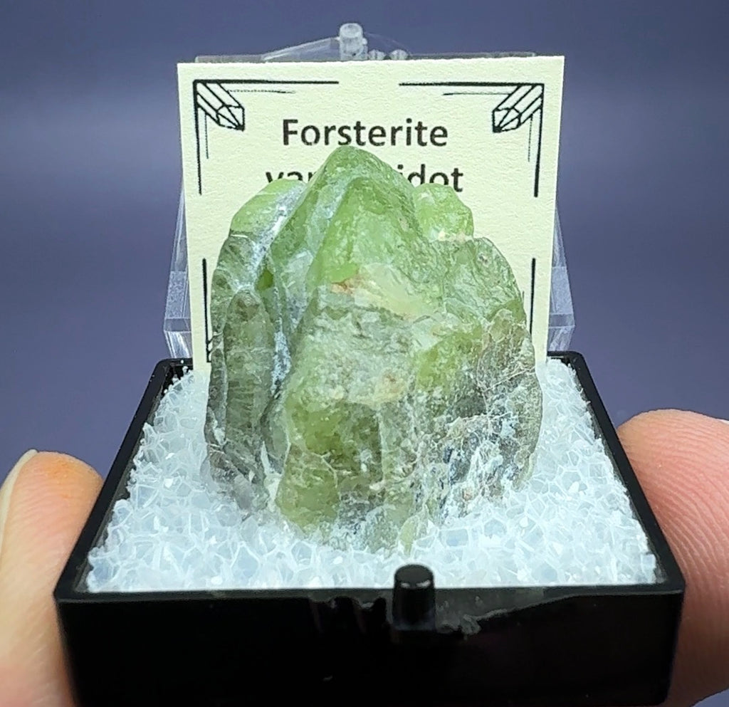 Auction Win: Ludwigite included Peridot (large crystal)
