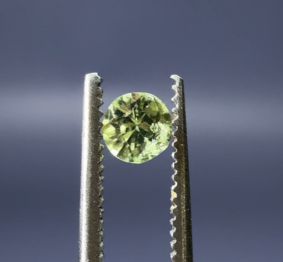 Auction Win: ‘Mint Green’ Elbaite Gemstone .24ct