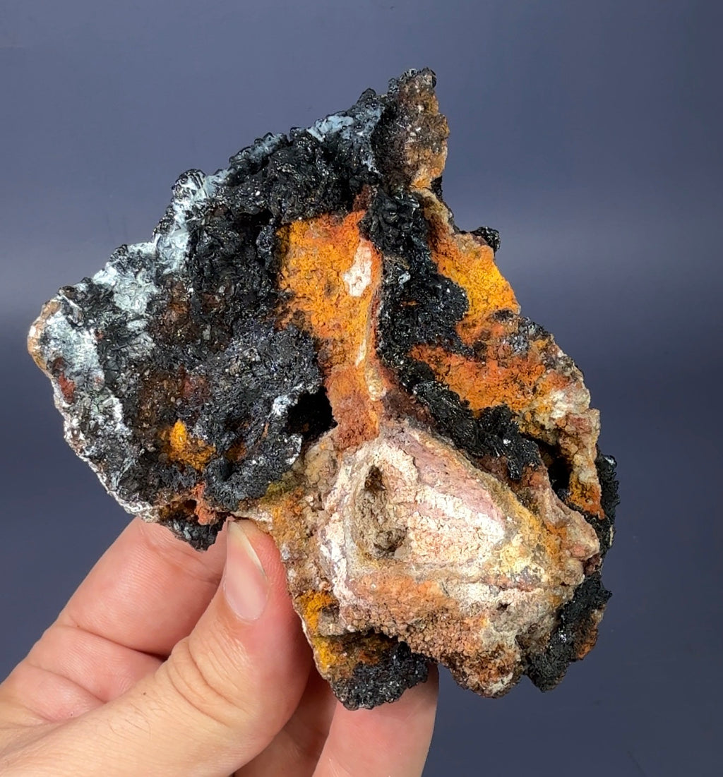 Auction Win: Goethite after Fluorite (stalactite)