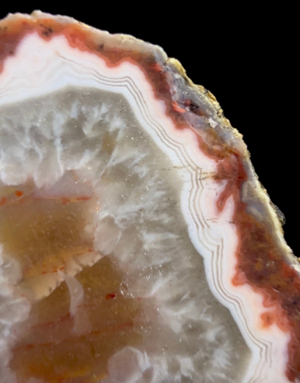 Auction Win: Red Plume Carnelian Agate