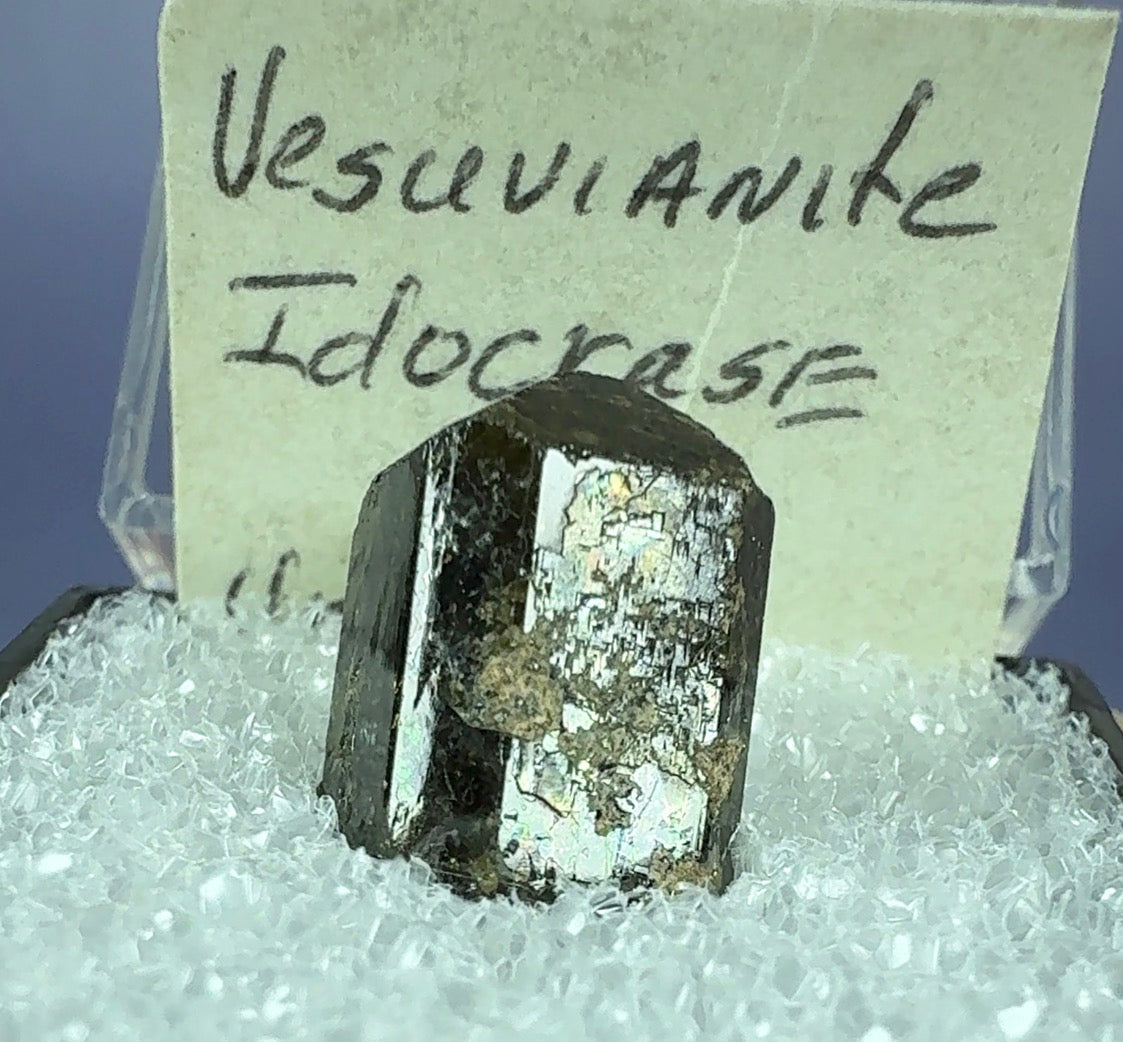 Auction Win: Vesuvianite “Idocrase” (old collection piece)
