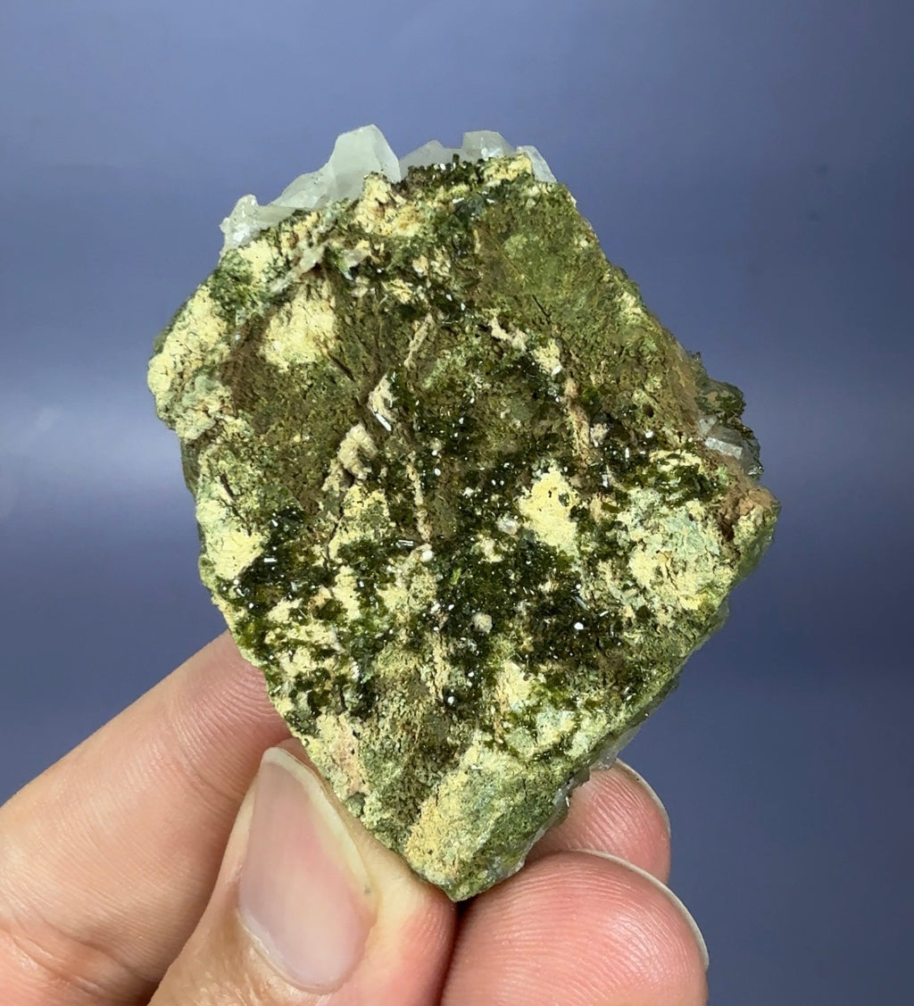 ‘Forest’ Epidote with Quartz