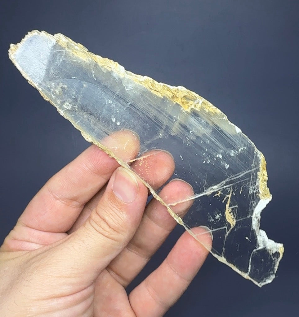 Auction Win: Selenite (cool rainbows)