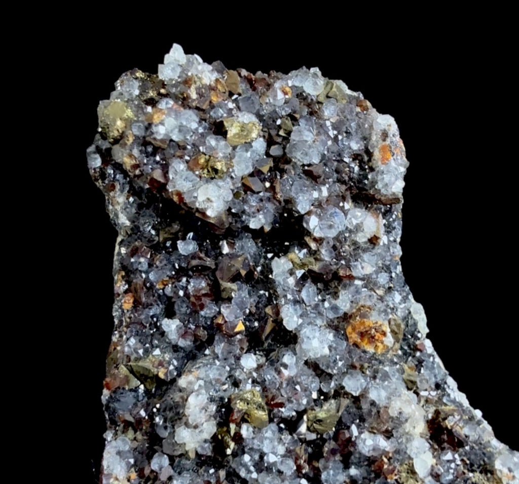 Auction Win: Chalcopyrite, Sphalerite, and Quartz (mined pre-1972)