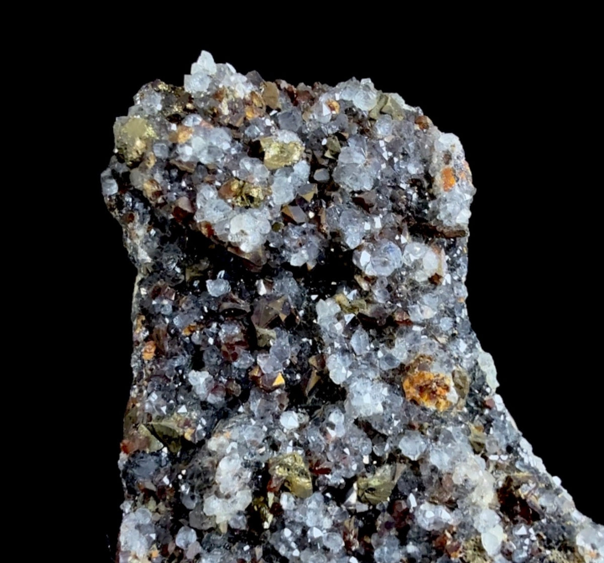 Auction Win: Chalcopyrite, Sphalerite, and Quartz (mined pre-1972)