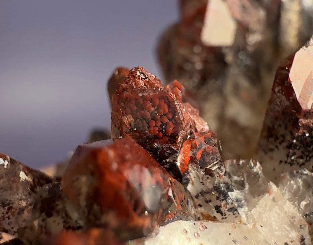 Auction Win: Hematite ‘Phantom’ Quartz (great color!)