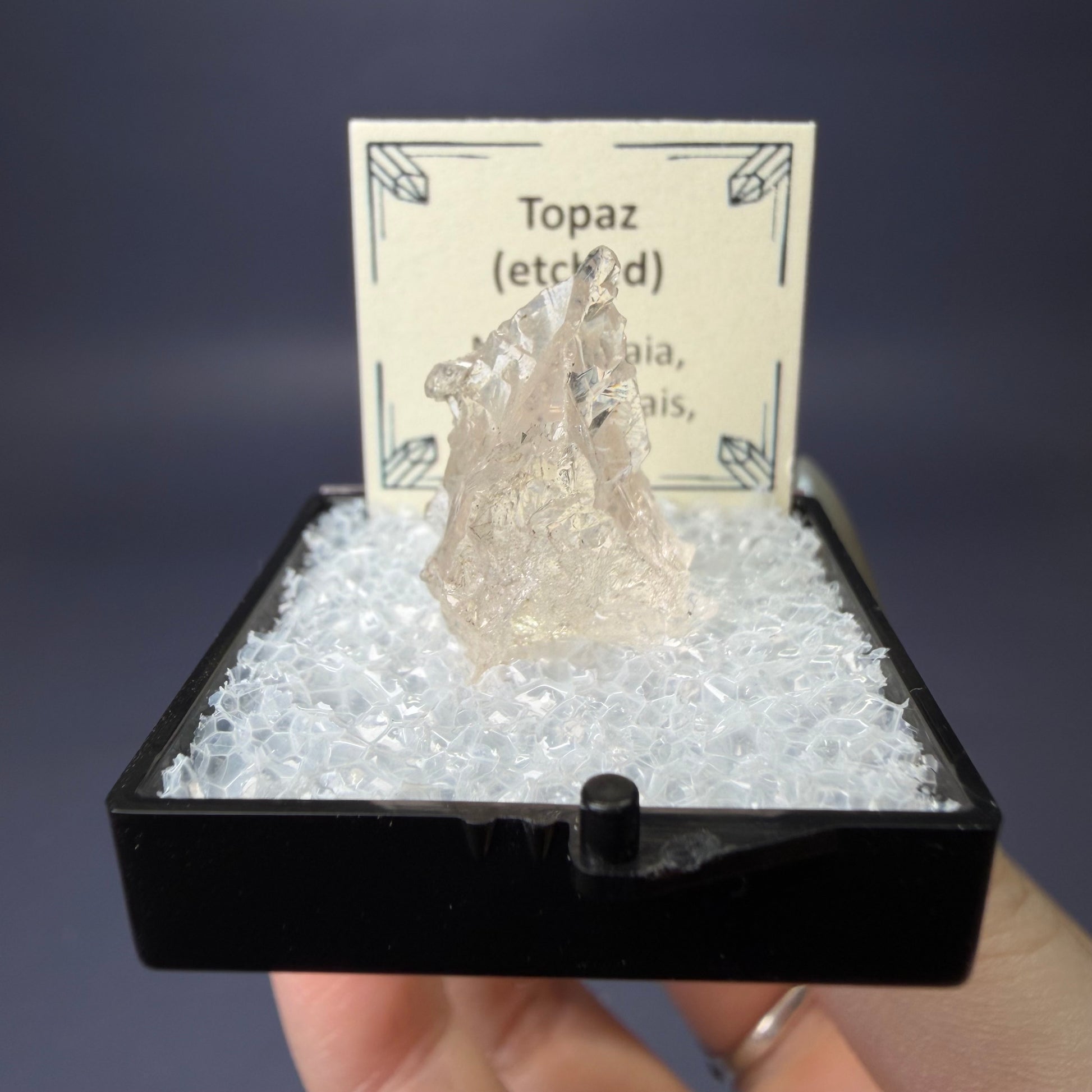 Auction Win: Topaz (Etched)