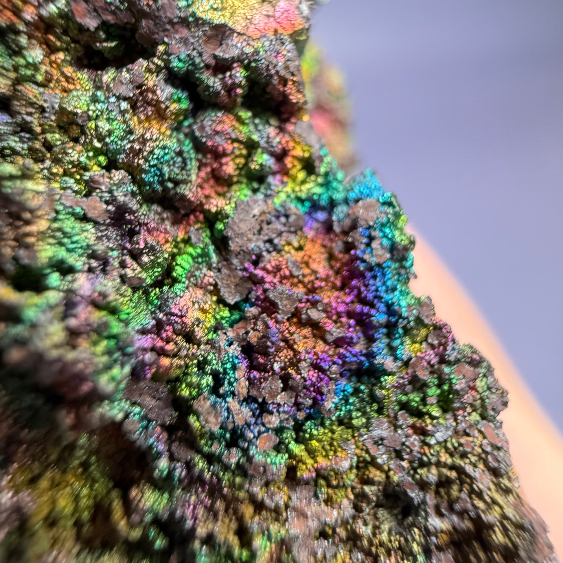 Auction Win: Iridescent Goethite - “Turgite”