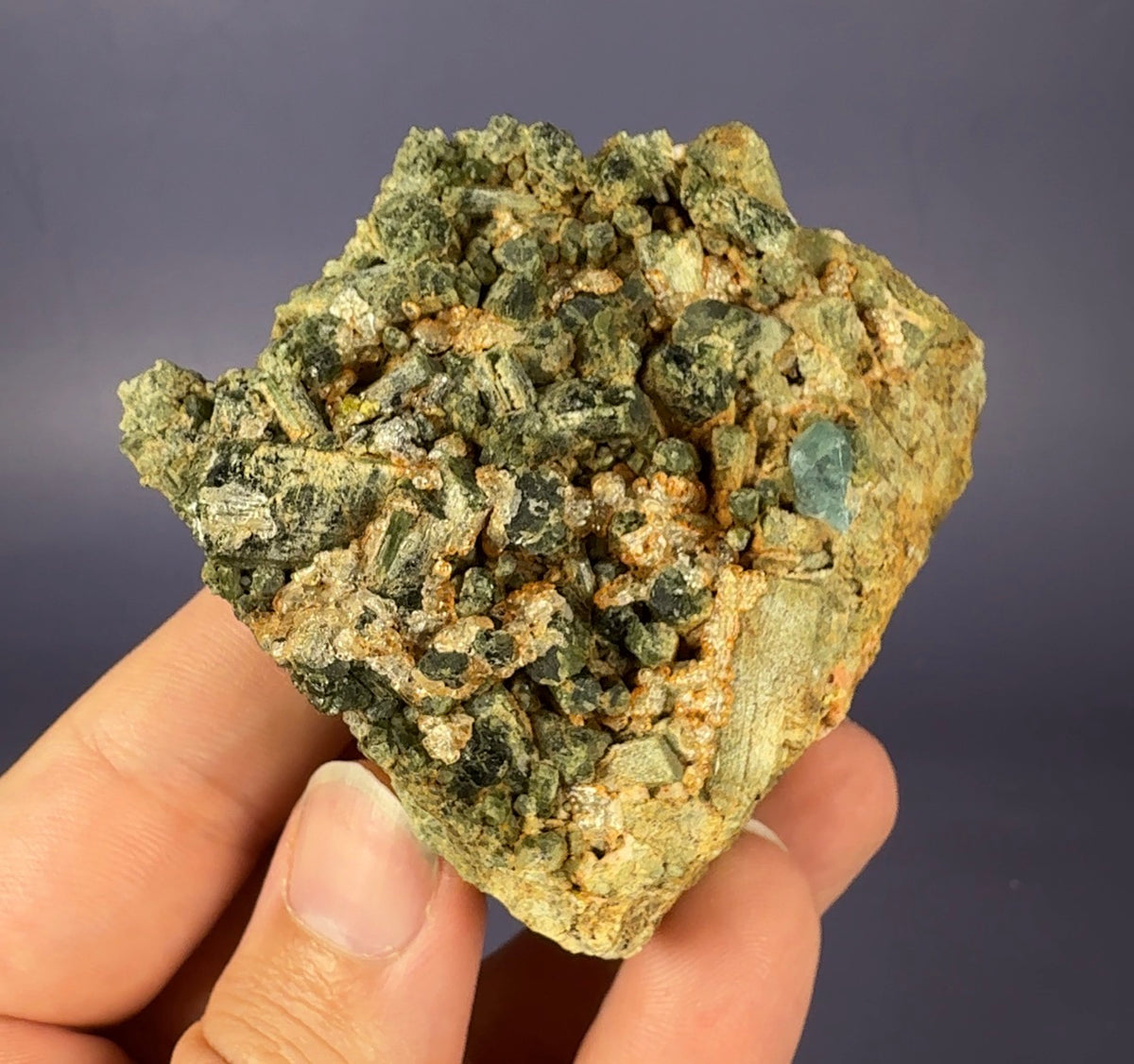 Auction Win: Blue Apatite (gemmy)