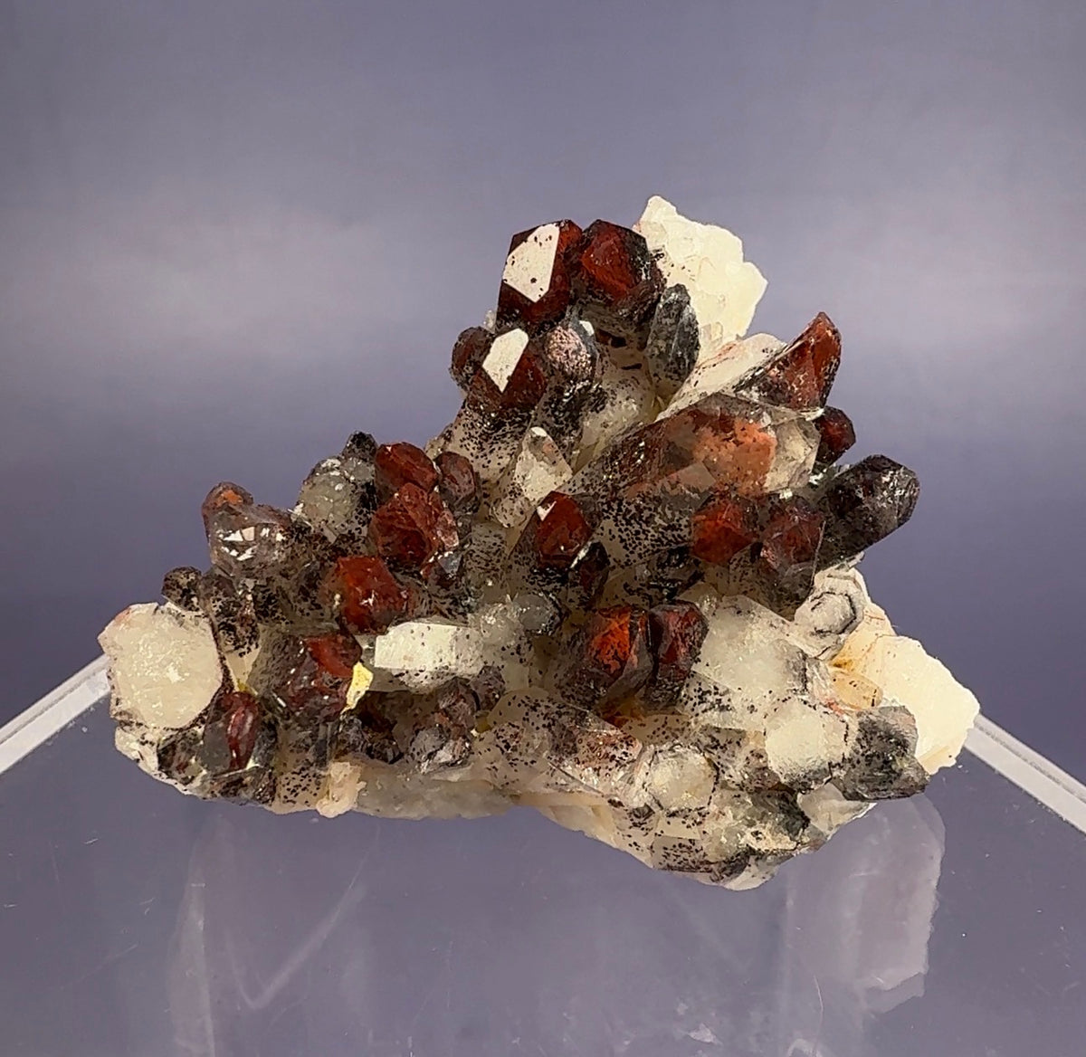 Auction Win: Hematite ‘Phantom’ Quartz (great color!)