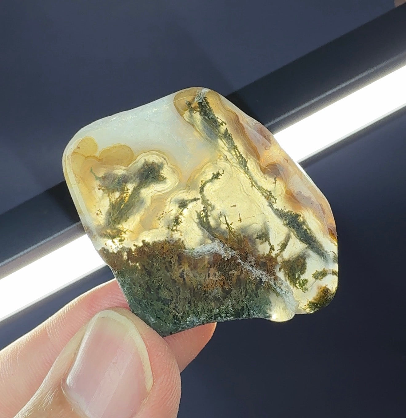 Auction Win: Moss Agate