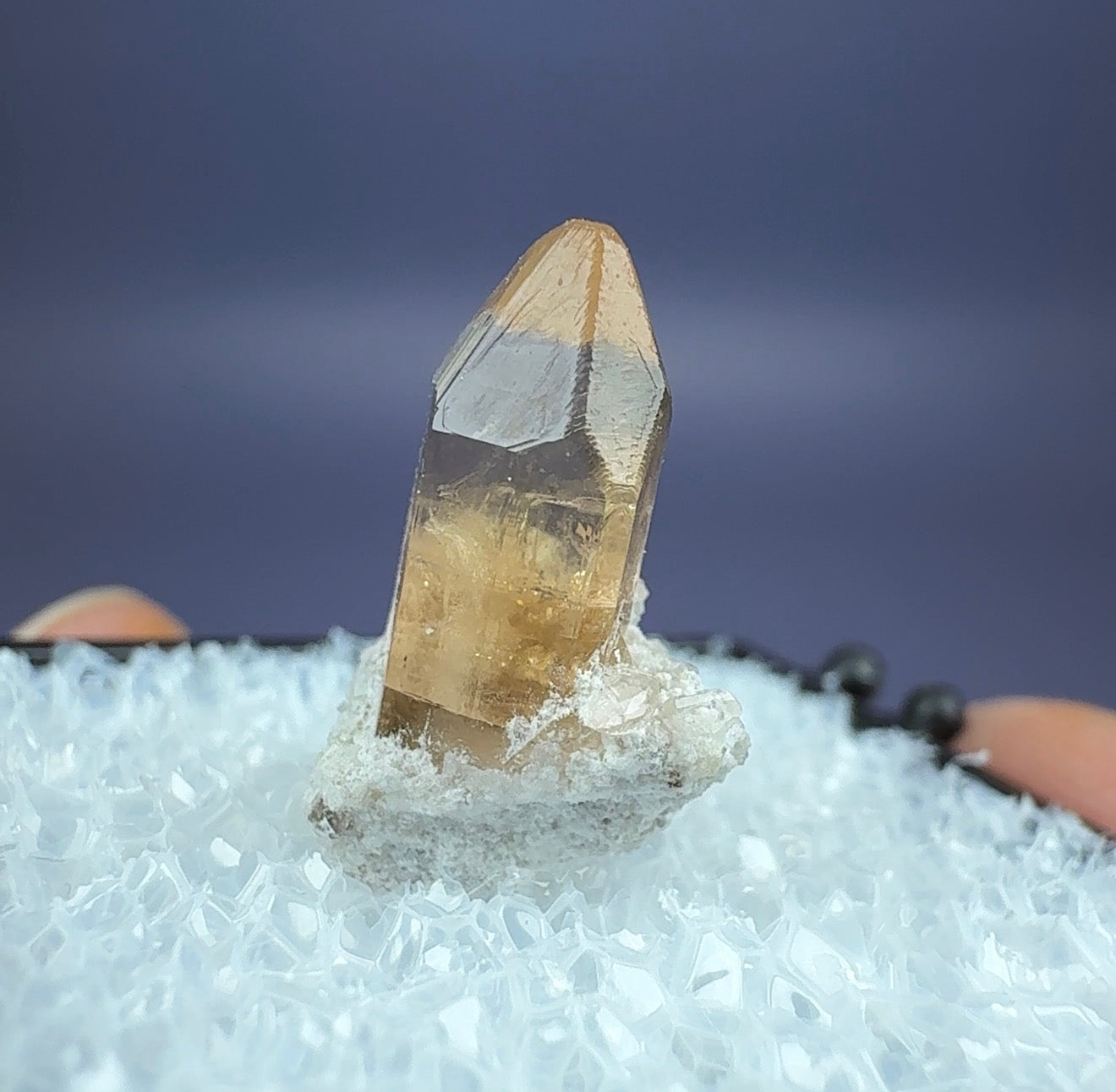 Auction Win: ‘Sherry’ Topaz (great color and clarity)