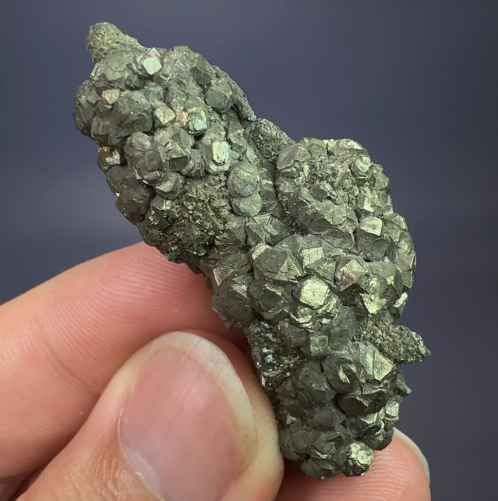 Auction Win: Pyrite on Marcasite (stalactite)