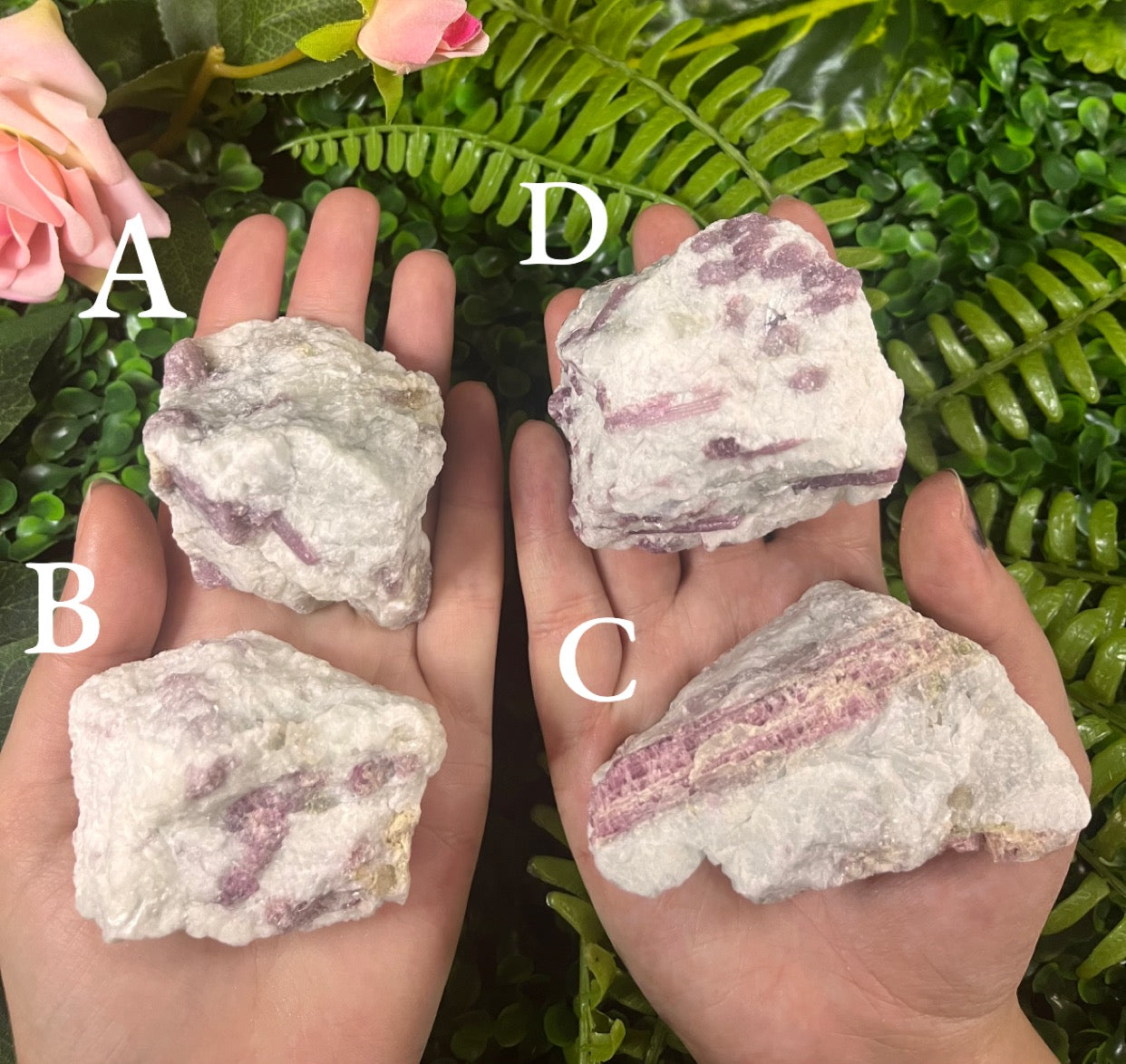 Pink Tourmaline Rough