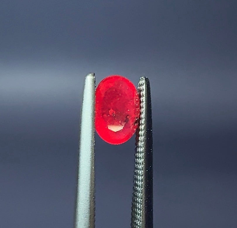 Auction Win: Ruby .52ct (presumed treated)