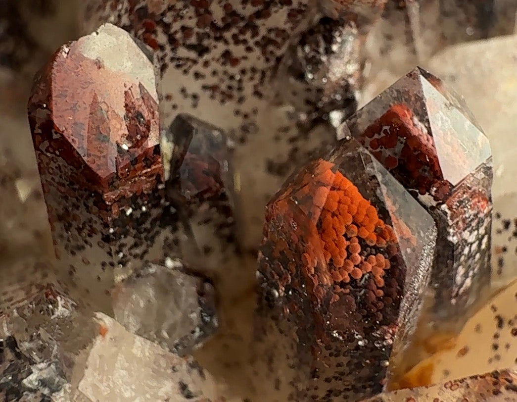 Auction Win: Hematite ‘Phantom’ Quartz (great color!)