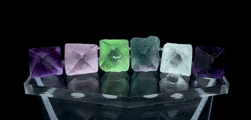 Auction Win: Fluorite Octahedron Set