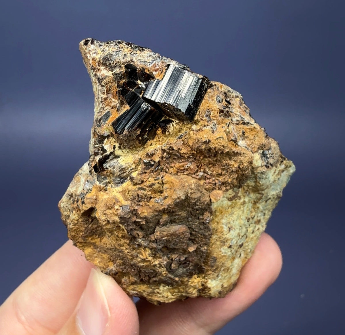 Auction Win: Black Vesuvianite (rare)
