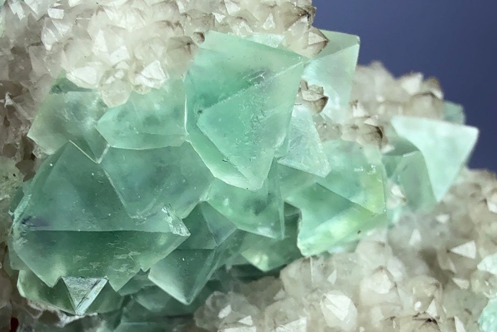 Auction Win: Octahedral Fluorite with Smoky Quartz