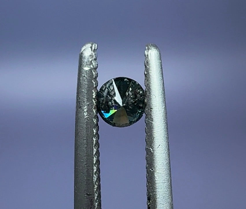 Auction Win: Blue Diamond (Ir.) .09ct