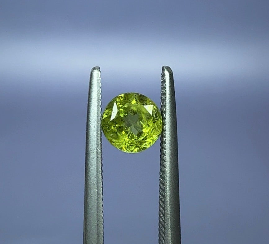 Auction Win: Peridot .65ct