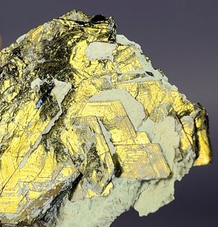 Auction Win: Covellite and Turquoise (Ex. Ken Porter)
