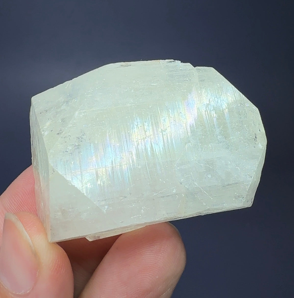 Auction Win: Apophyllite (Iridescent!)