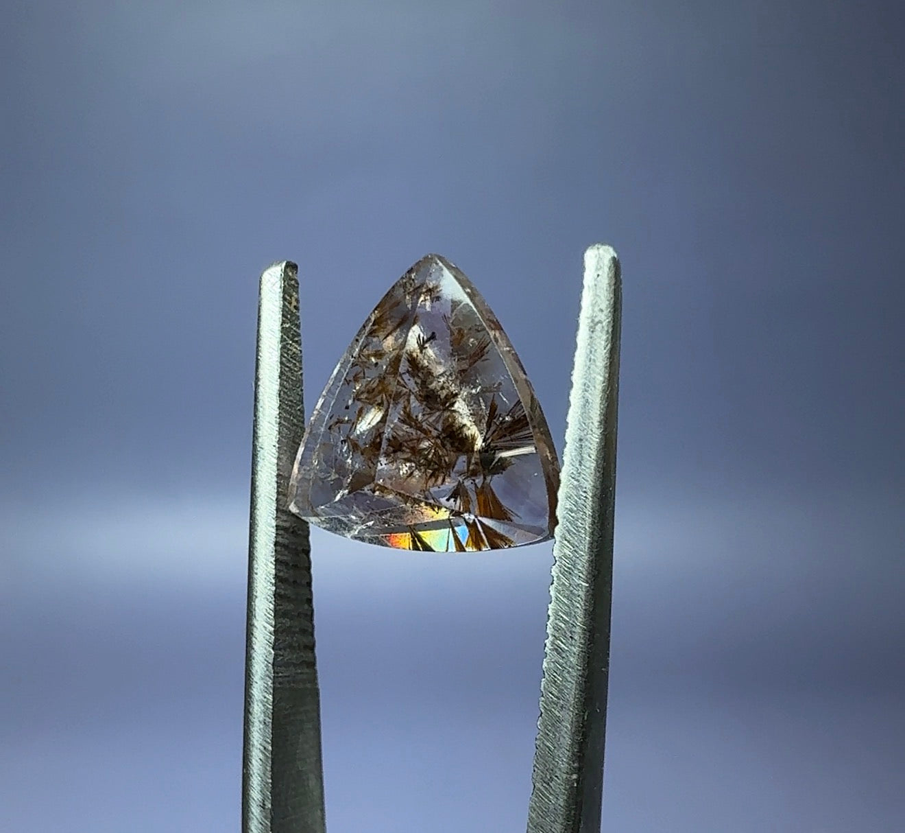 Goethite in Amethyst (with phantom) 3.00ct