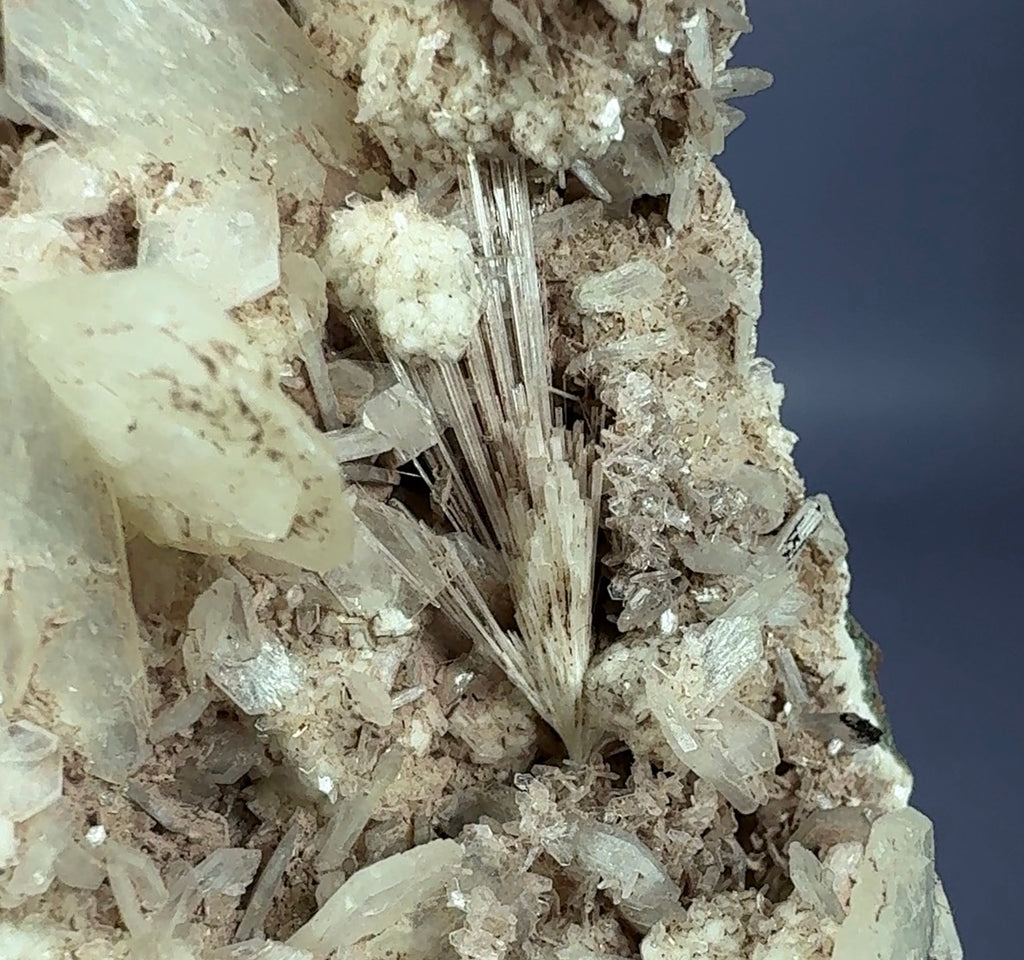 Auction Win: Stilbite with Scolecite and Apophyllite (old-collection piece)