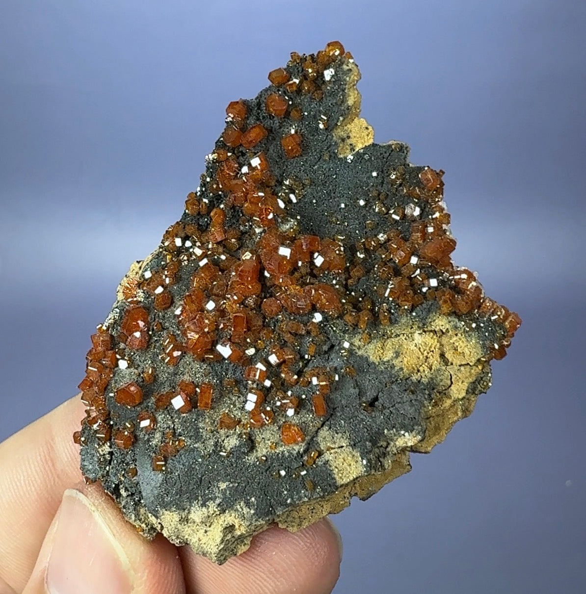 Auction Win: Vanadinite on Goethite (good luster)