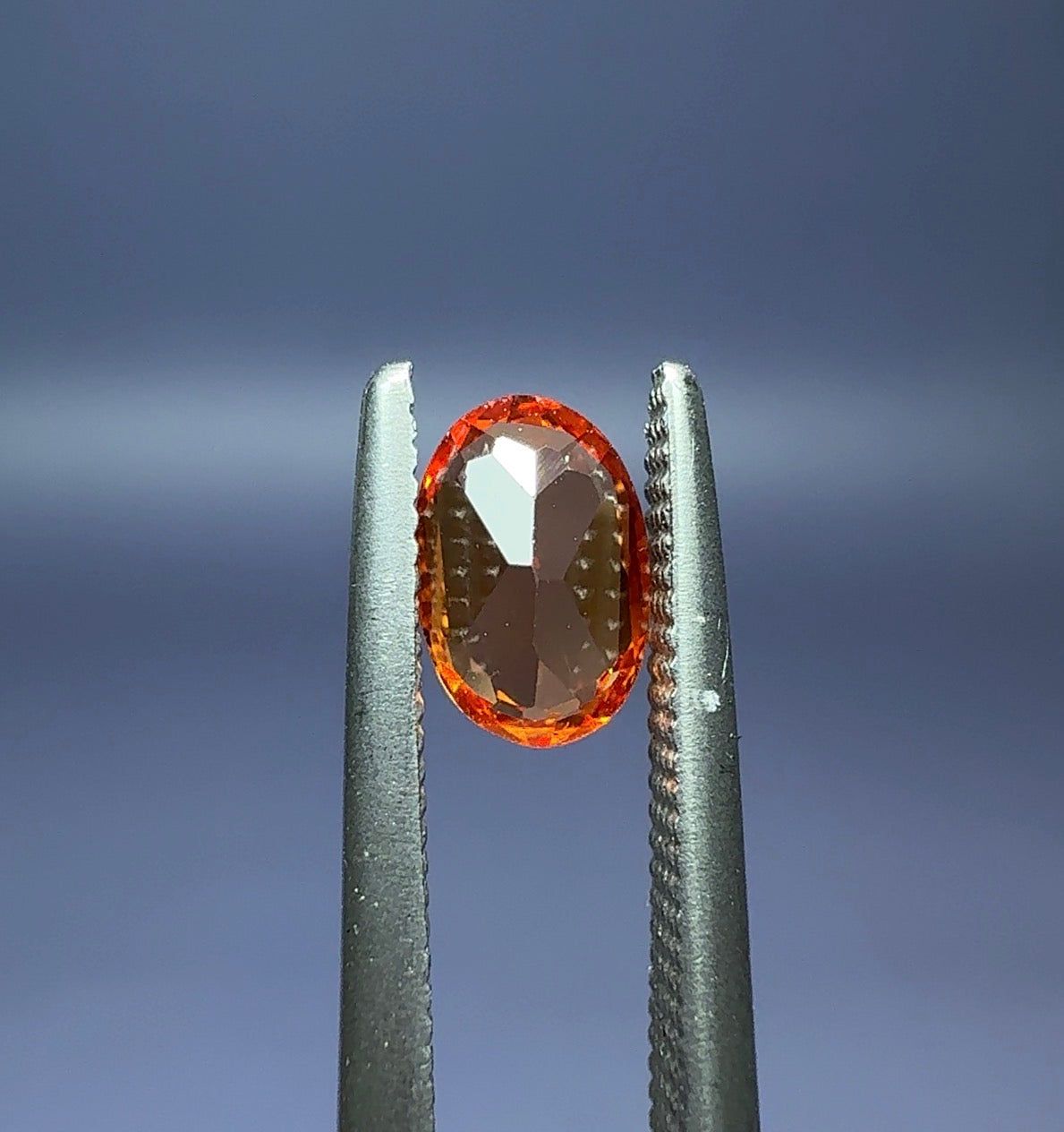 Auction Win: Sapphire .52ct (presumed lab-grown)