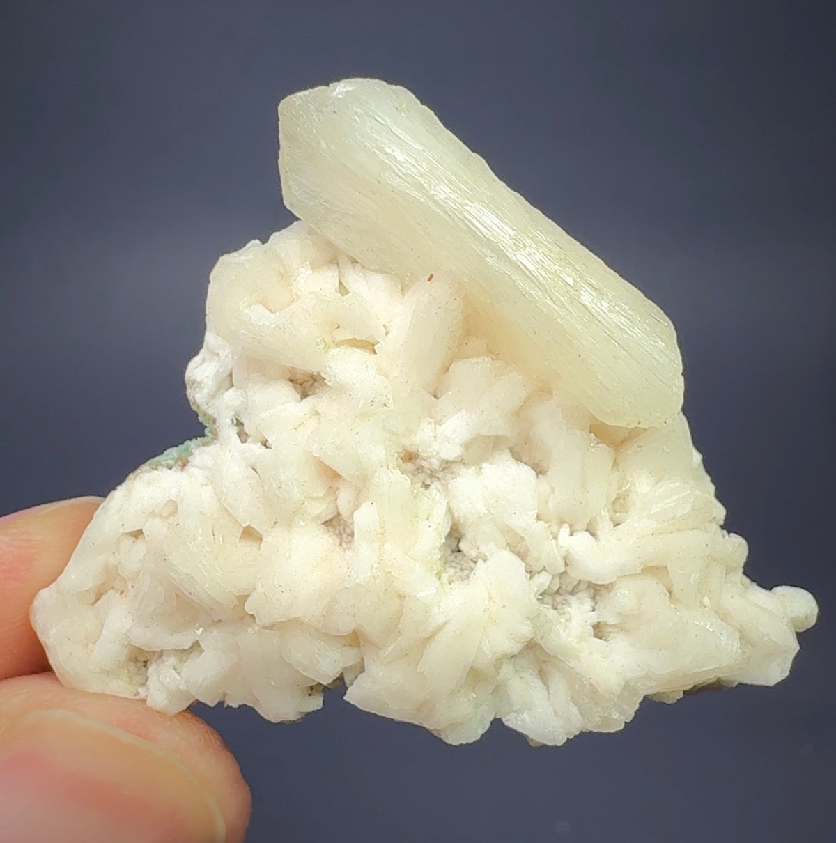 Auction Win: Stilbite on Heulandite