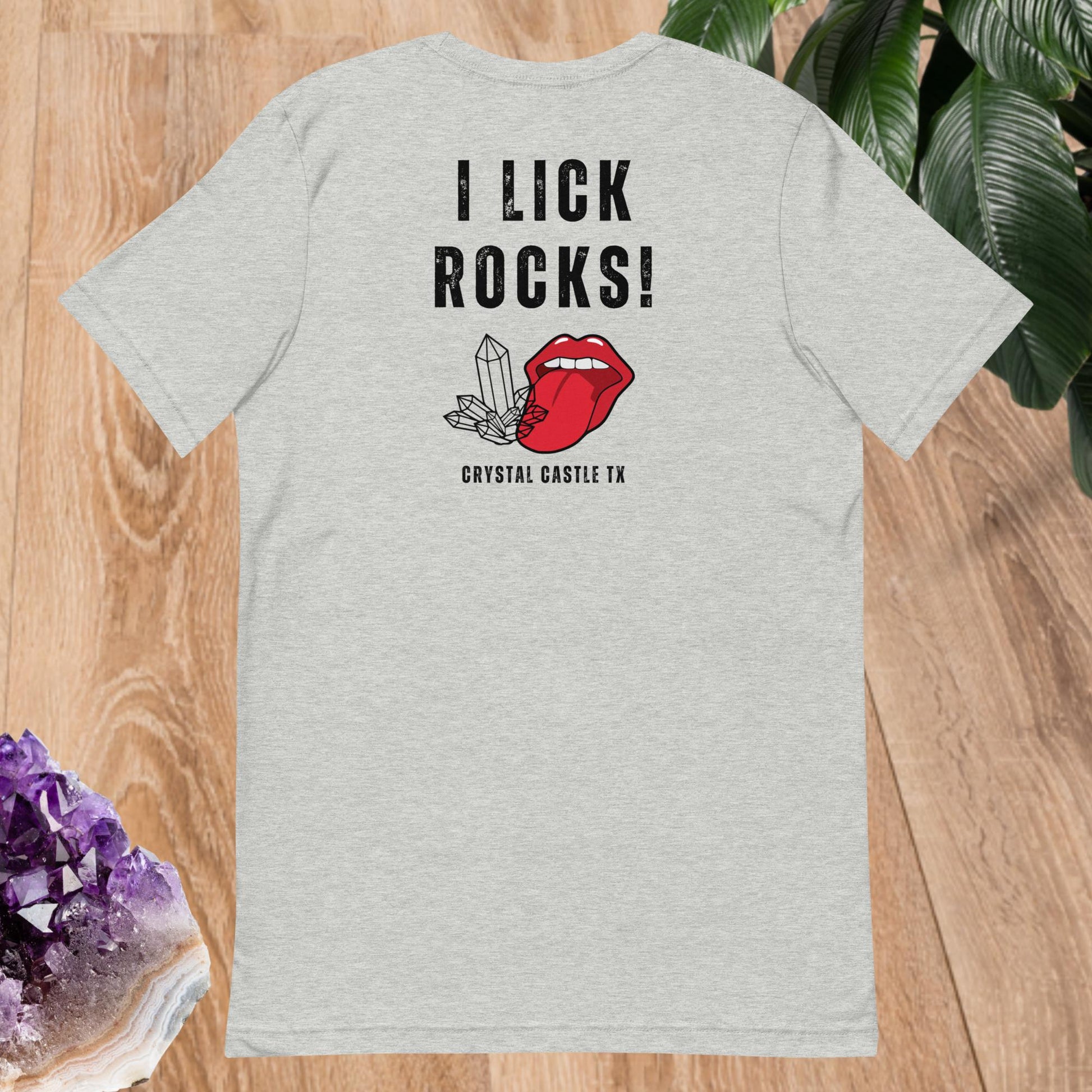 I Lick Rocks T-shirt - 6 Variants