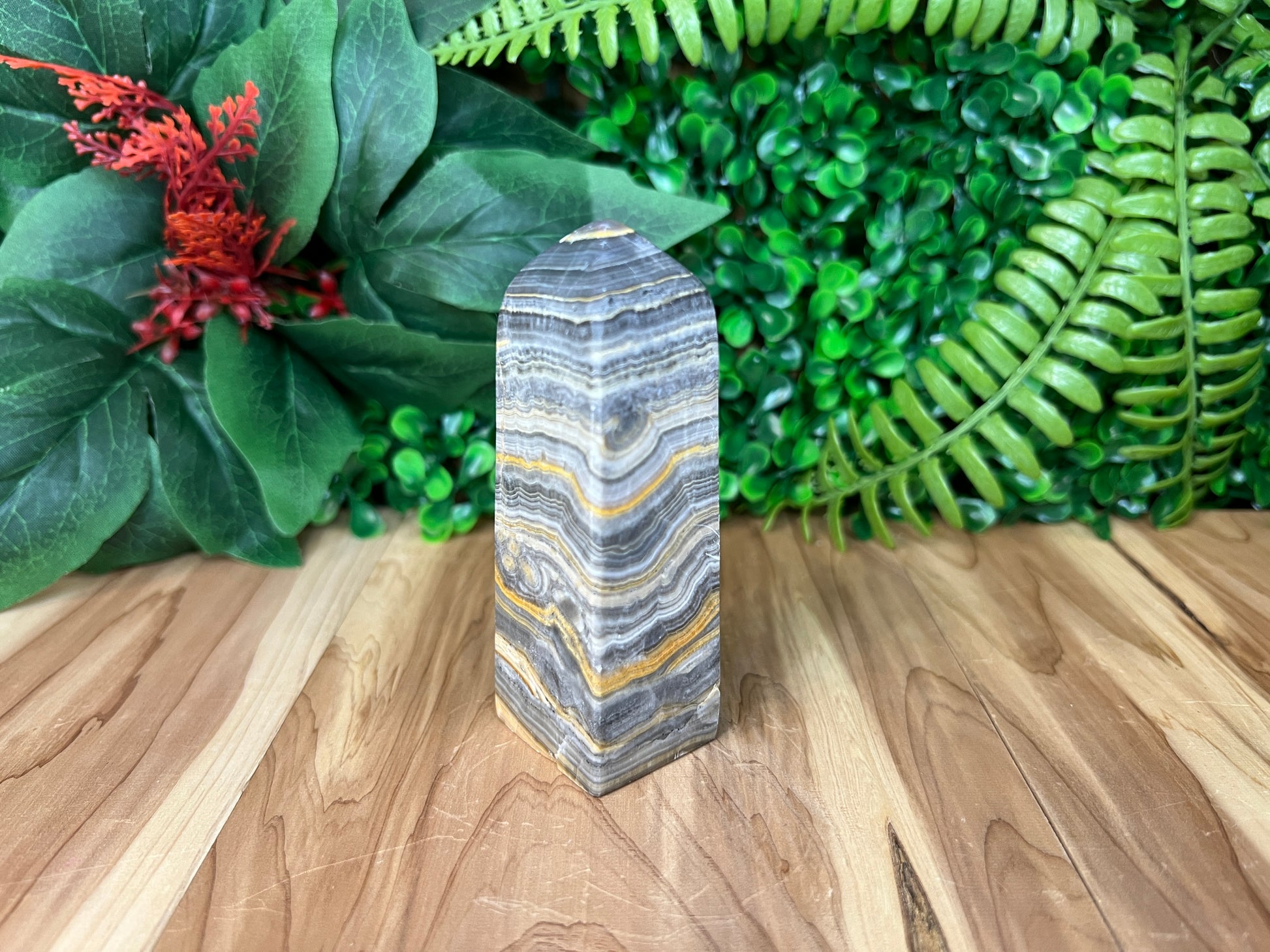Banded Calcite Tower