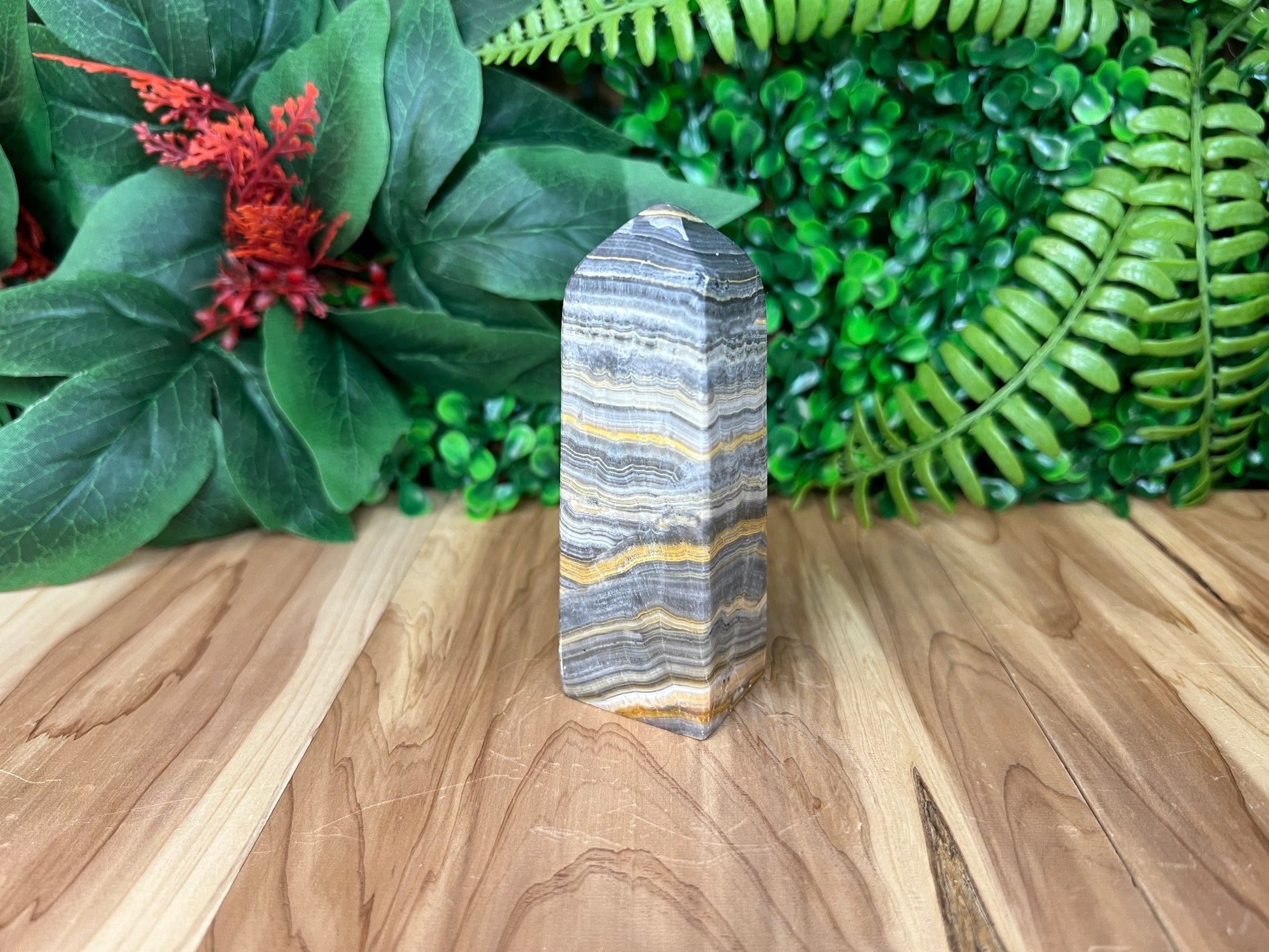 Banded Calcite Tower