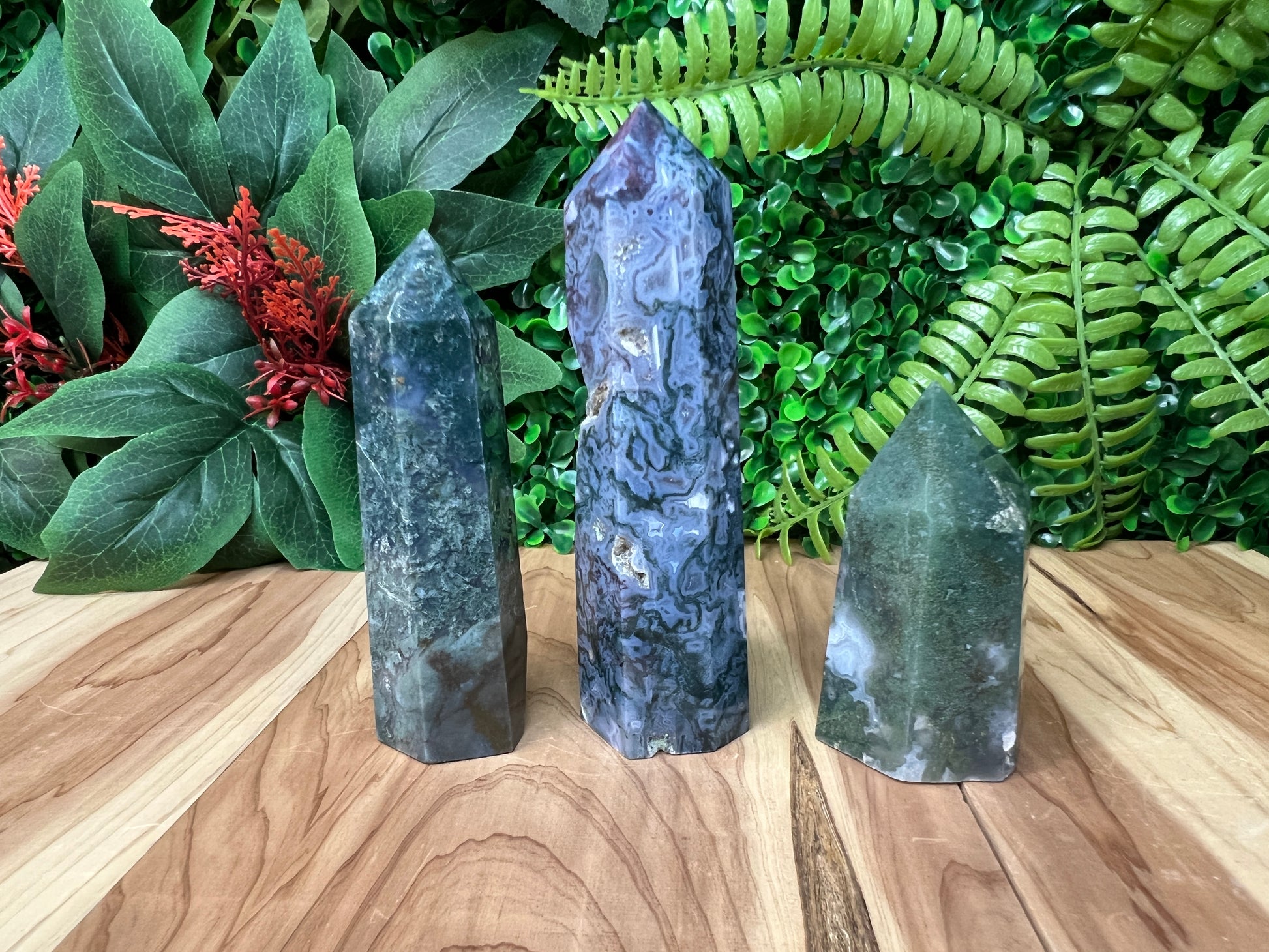 Moss Agate Towers