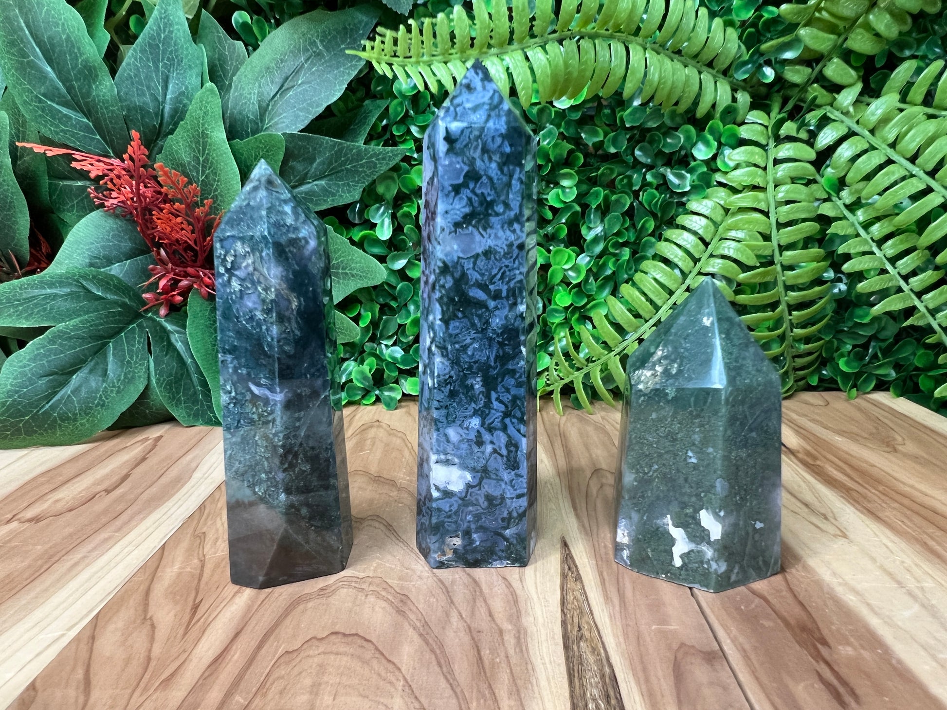 Moss Agate Towers